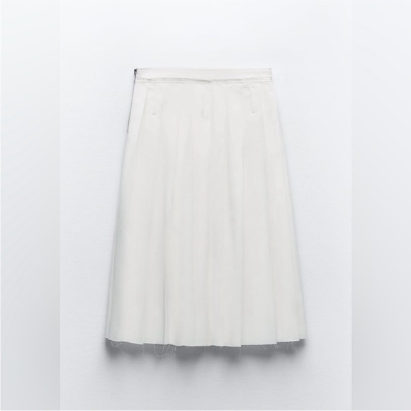 Zara woman pleated midi skirt - Picture 8 of 10